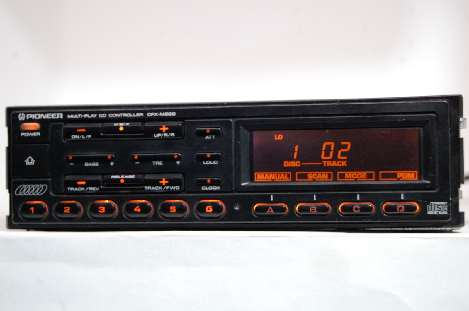 Vintage Pioneer DPX-M200 CD Changer Controller DEX Chevy Ford Mopar old rare