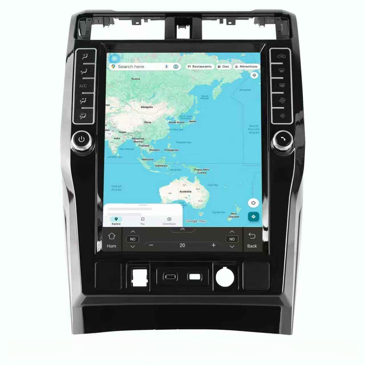 16.2″ Large Screen Car radio GPS Navi Carplay 256G For Toyota 4Runner 2009-2023