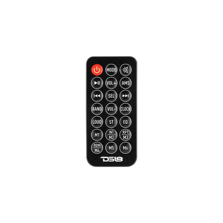 DS18 1 Single Din Bluetooth Radio Car Stereo Audio AUX/FM/SD/MP3 Player Remote