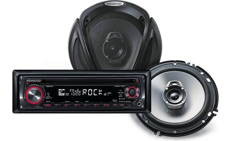 Kenwood Stereo/CD Receiver And Speaker Package (Kenwood PKG 138A)