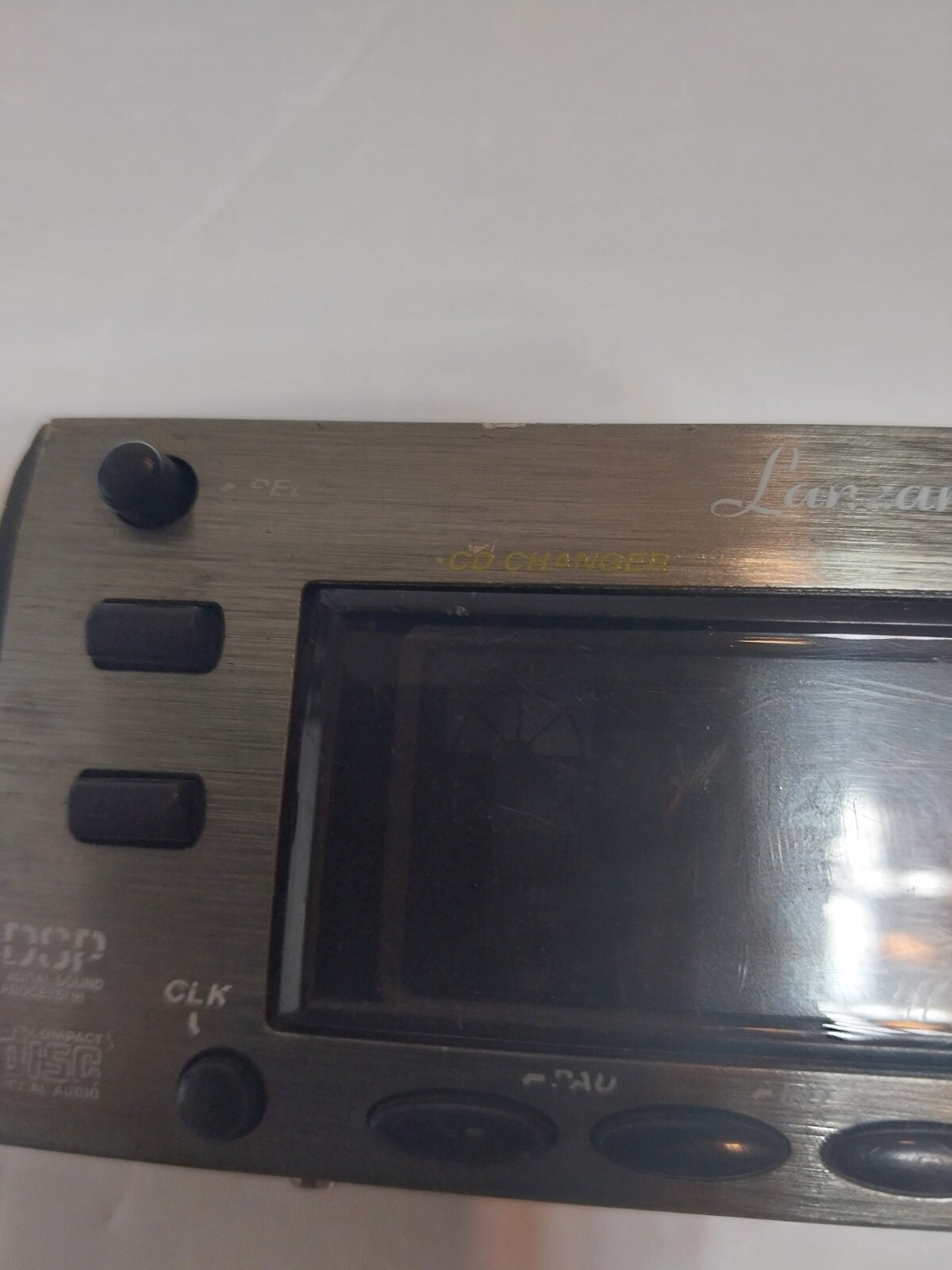 LANZAR VBD 1200, car CD player-face plate only. (Parts)