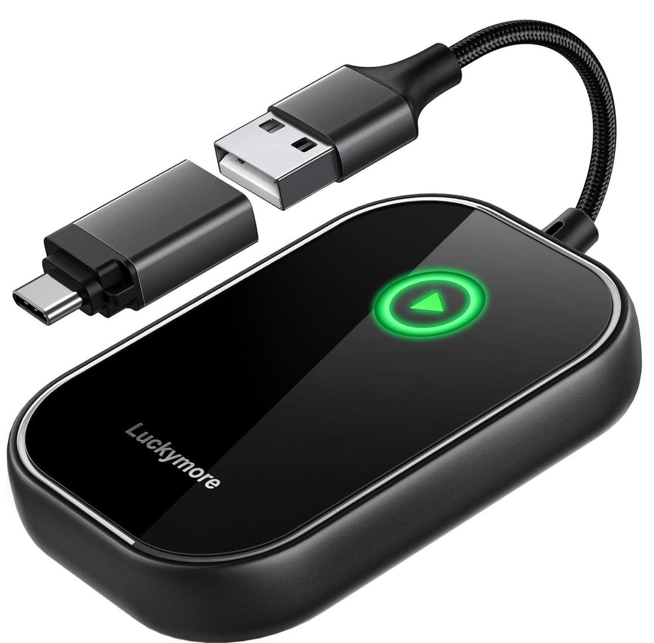 USB Wireless CarPlay Adapter Wireless Carplay Dongle For iPhone Apple Plug &Play