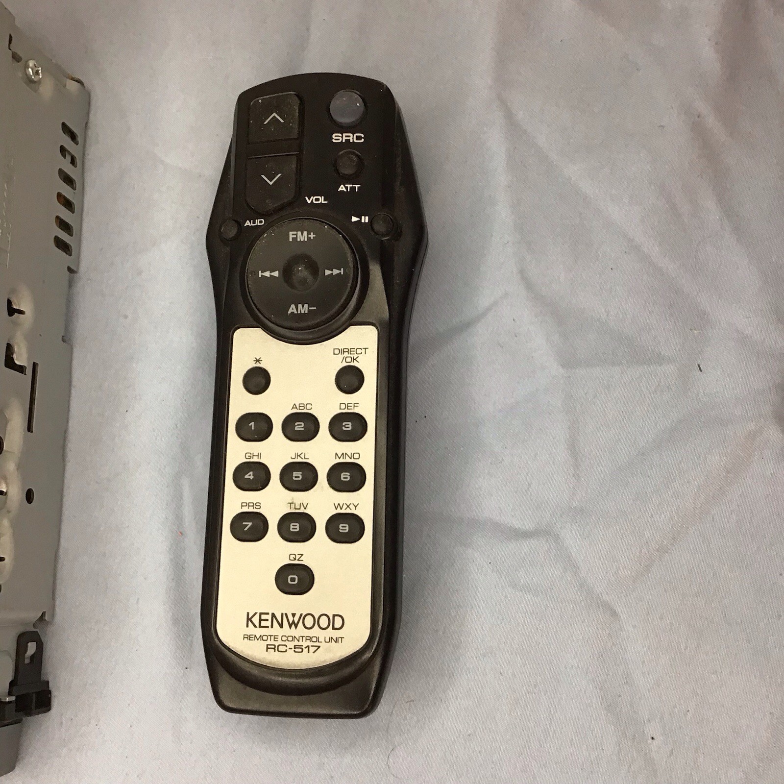 Used Untested Kenwood KDC-MP228 With Detachable Face & Remote