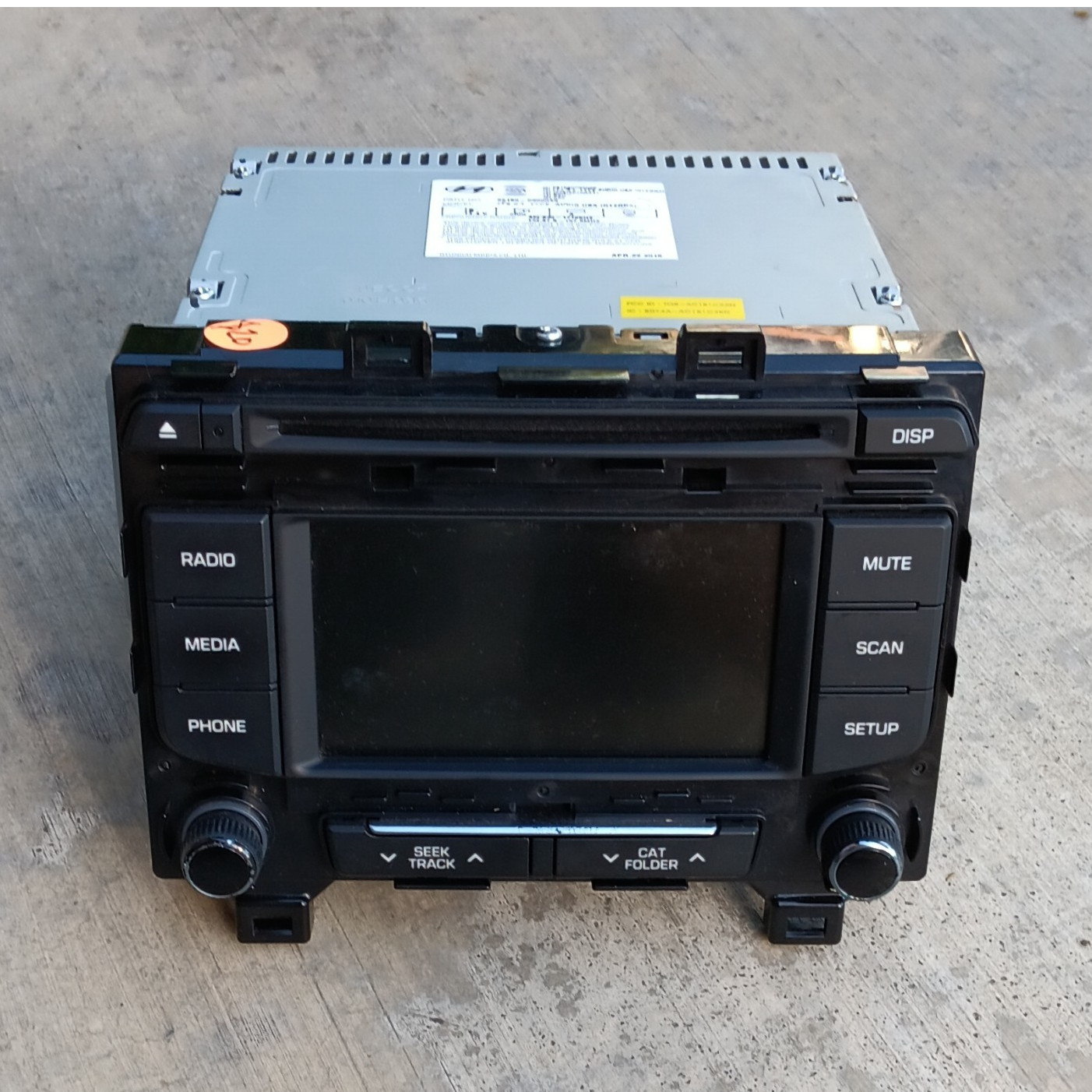 Hyundai LFa B+ TYPE AUDIO USA INTERNAL 96180-C20004X 2 DIN Radio Media Input