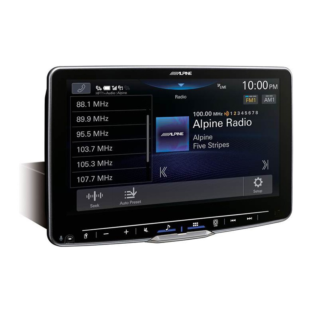 Open Box Alpine ILX-F509 9″ Digital Multimedia w/ Apple CarPlay & Android Auto