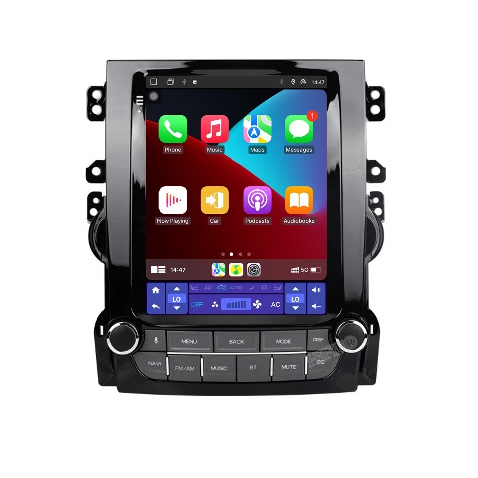 Tesla style 64GB Carplay For Chevrolet Malibu 2012-2015 Android Car Stereo Radio