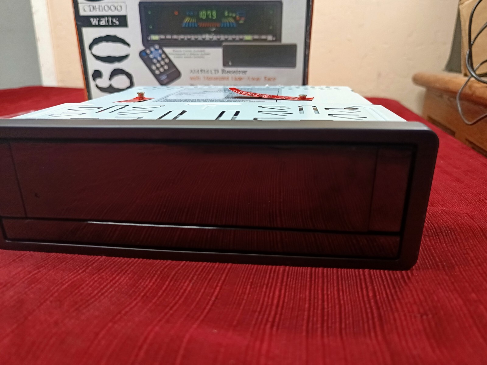 Jensen CDH1000 CD Receiver Car Stereo 160W NEW OPEN BOX, HAD SCREEN ISSUE – READ