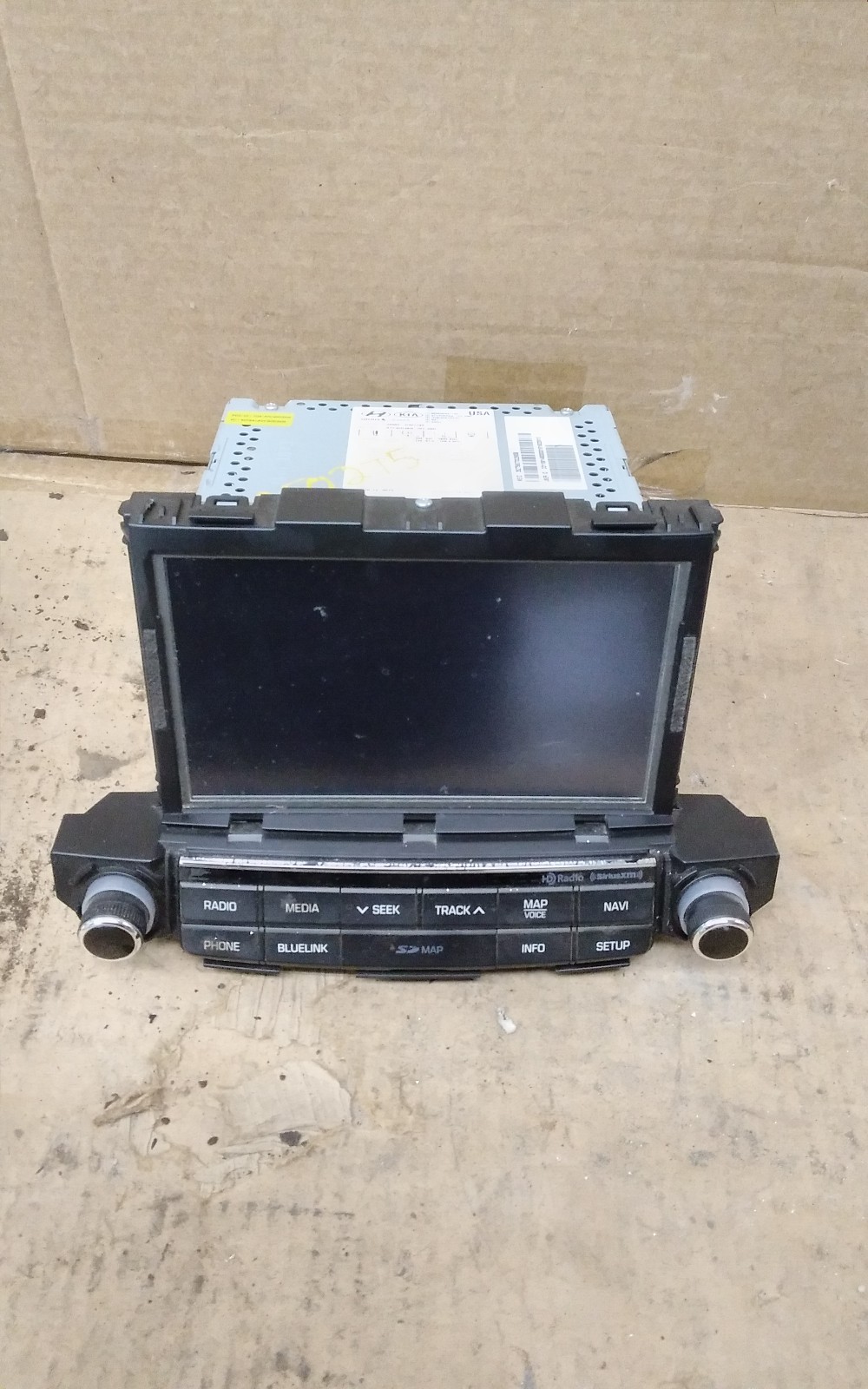 2016 2017 2018 HYUNDAI TUCSON RADIO AUDIO CD RECIEVER WITH NAVIGATION