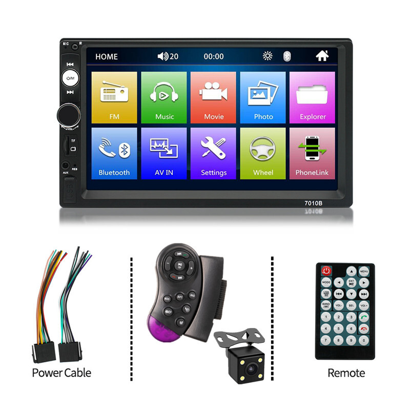 2 Din 7″ HD Touch Screen Autoradio MP5 Stereo Multimedia Player Radio Auto Audio