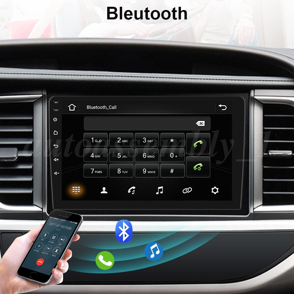 Android 16 Carplay GPS Navi WiFi Double 2Din Touch Screen Car Stereo Radio 10.1″