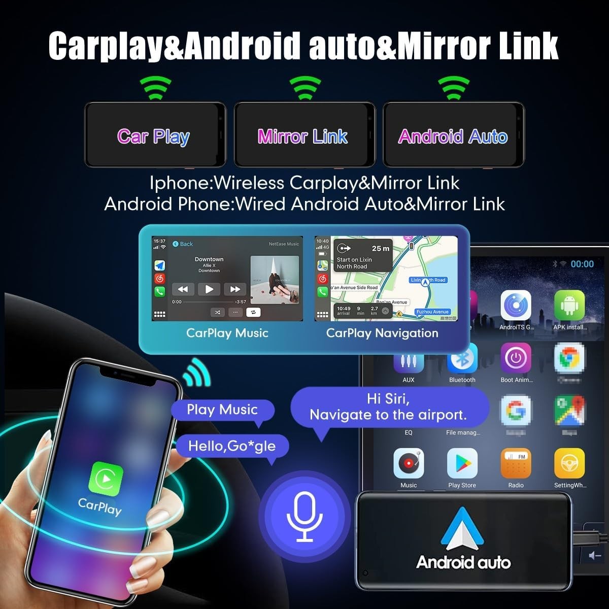 for Volvo XC90 2004-2016 8.8″ Android Car Radio Stereo GPS Navigation 4+64GB