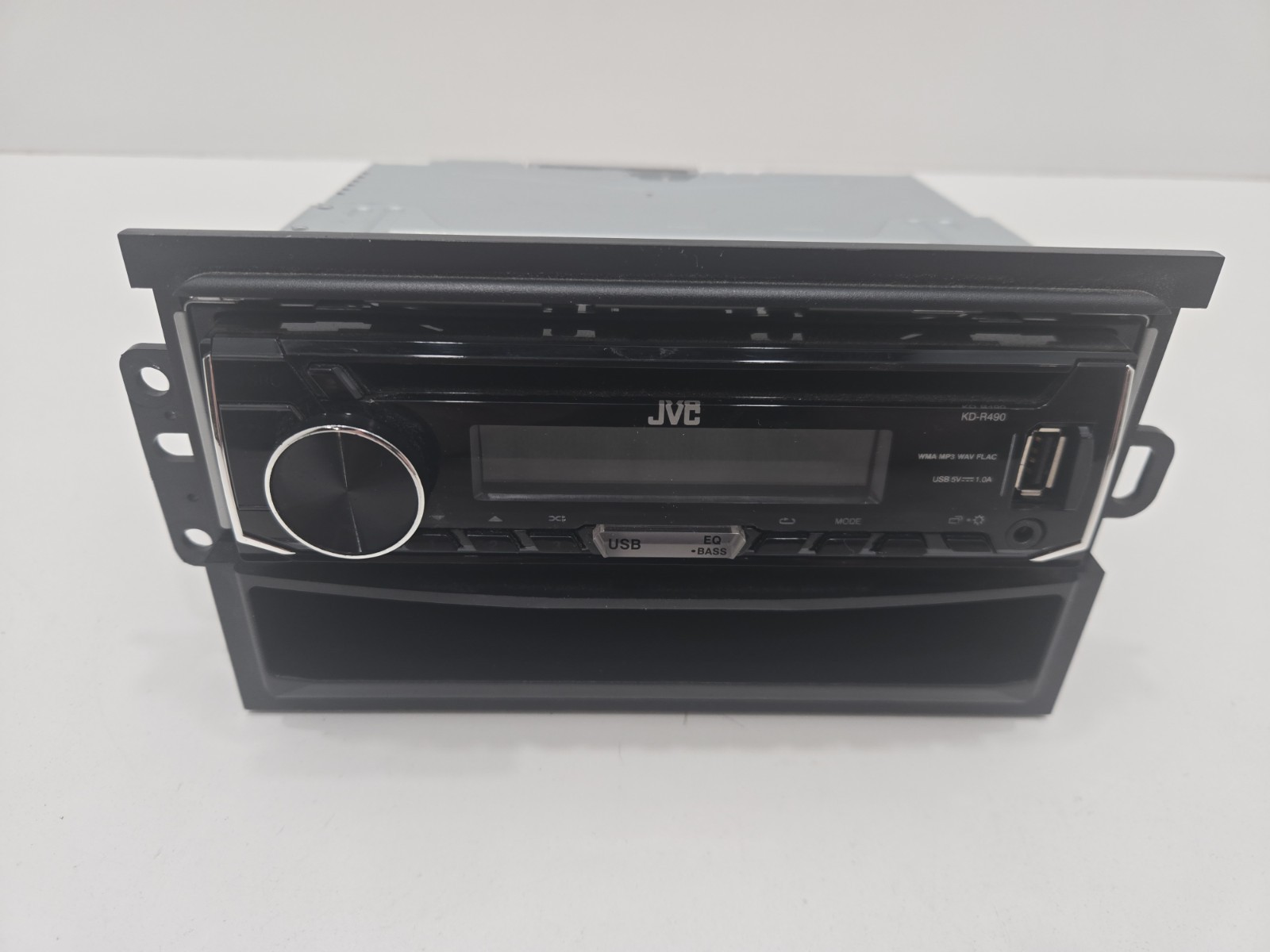 JVC KD-R490 CD Receiver Featuring USB/AUX Input – Untested