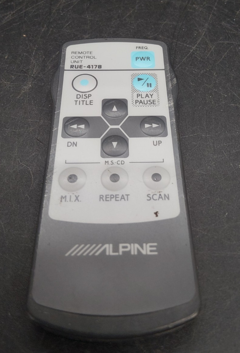 Alpine RUE-4178 Remote Control Unit – OEM Free Shipping USA!