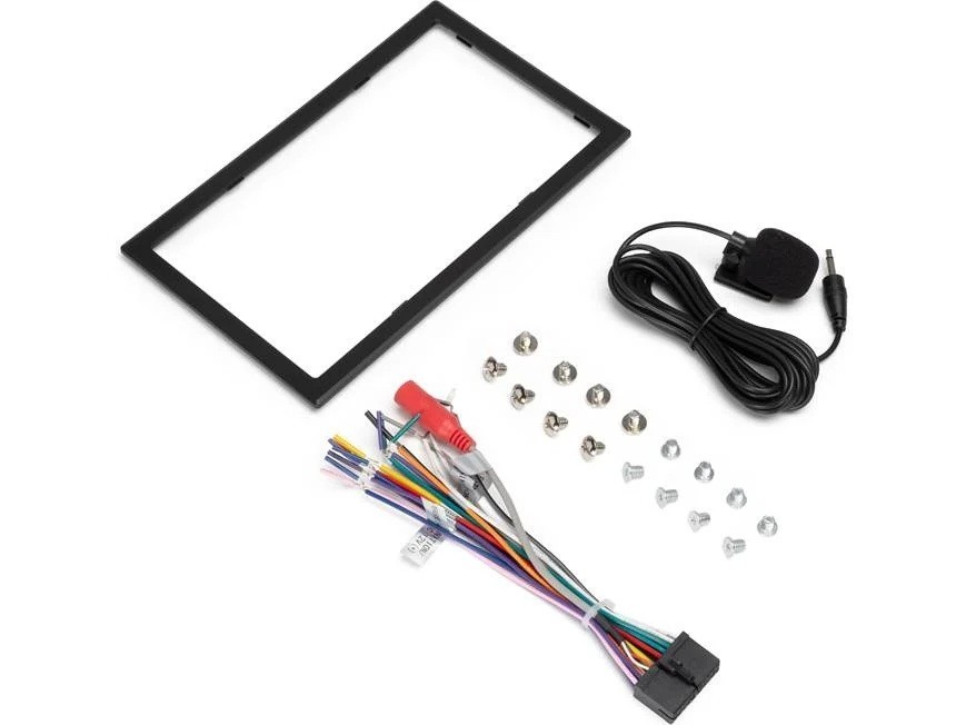 NEW Jensen CAR716 2-DIN Digital Media Car Stereo, 7″ Screen CarPlay+Android Auto