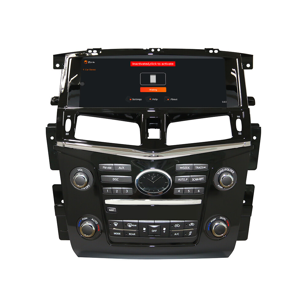 12.3″Car Media Player for Nissan Patrol 2016-2019 BT Msuic RDS WiFi GPS Navi DSP