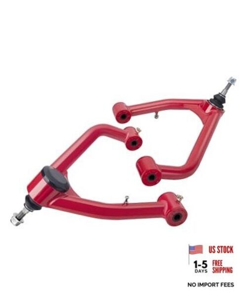 Upper Control Arm for 2-4″ Lift Front 2007-2018 Silverado Sierra 1500 Red