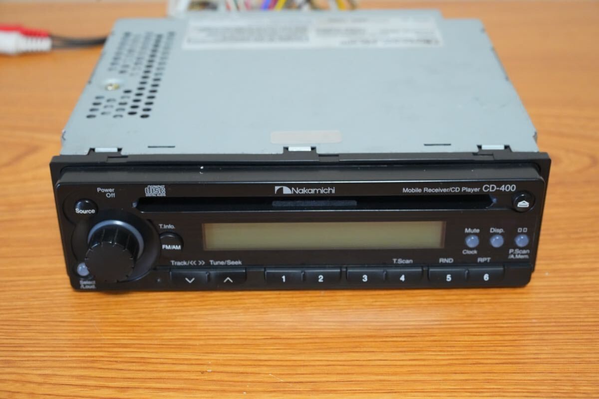 Nakamichi CD400 CD Player AUX Radio Audio Deck Excellent JAPAN