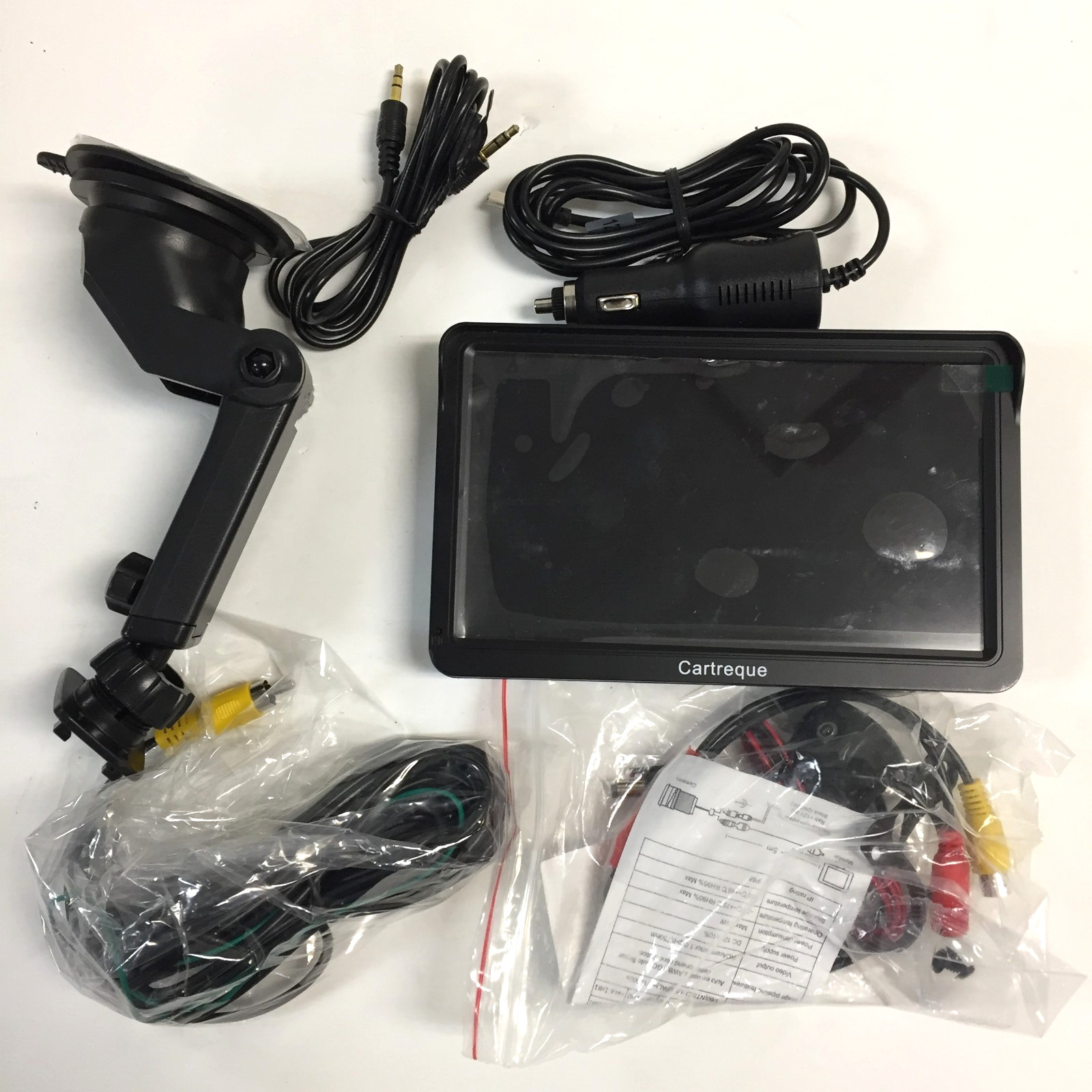 Cartreque Portable Wireless Car Stereo IOS Apple CarPlay Android 7” Touchscreen