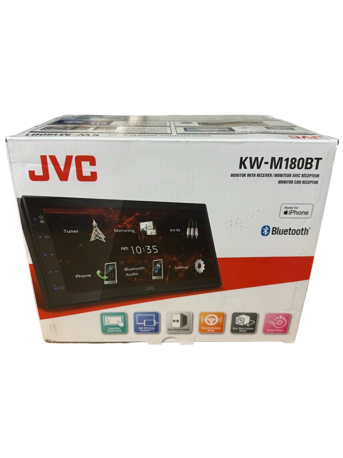 2Din Jvc Package car stereo dash radio kit Bluetooth for Acura Integra 1999-2001