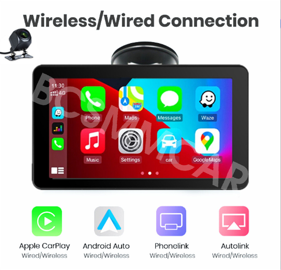 Radio Car Stereo Touch Screen MP5 Player Navigation BT AUX SD USB W/Free Camera