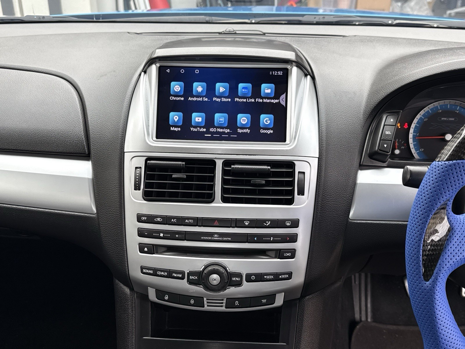 COMBO DEAL—FORD Falcon FG MK1/MK2 | 2008—2014 (Unit, Steering Wheel + Camera)