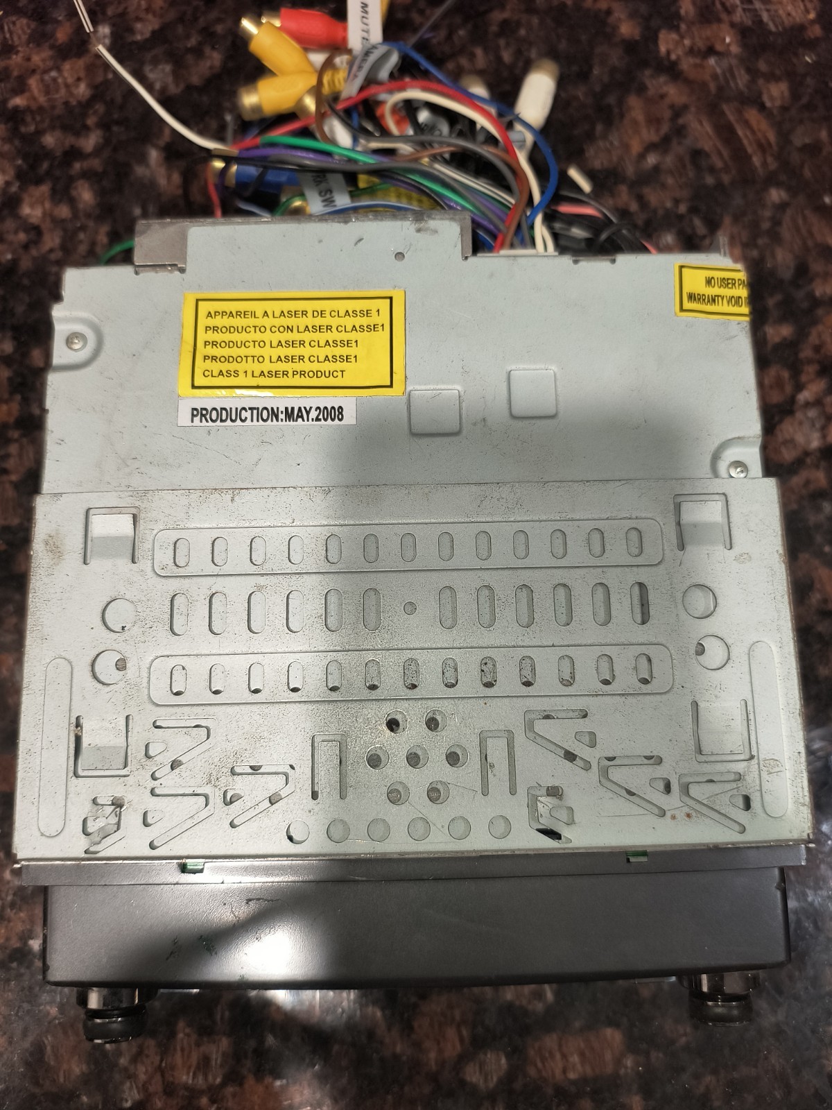 Phase Linear Jensen DVD/MP3/WMA/ In-Dash Car Stereo Model UV8