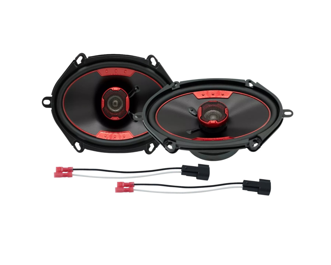 2x MB Quart 400W Peak PAIR 6″x8″ Front OR Rear speakers for 1999-2014 Ford F-150