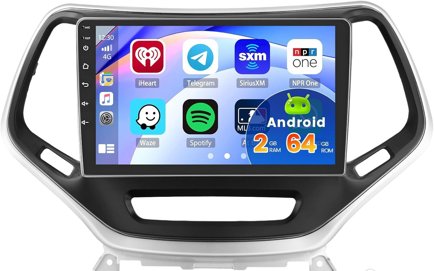 [2+64G] Android 13 Car Radio for Jeep Cherokee 2013-2018, 10.1 Inch Touchscre…