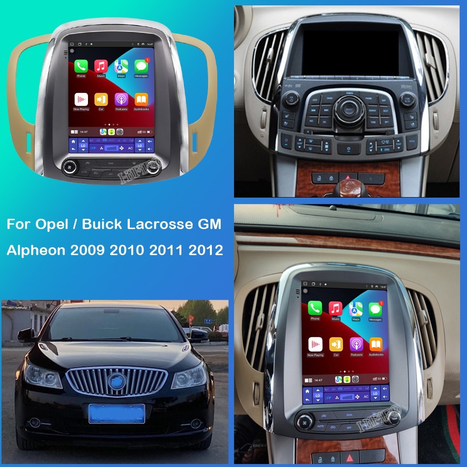 For Buick Lacrosse GM Alpheon 2009 2010 2011 2012 GPS Navigation Vertical screen