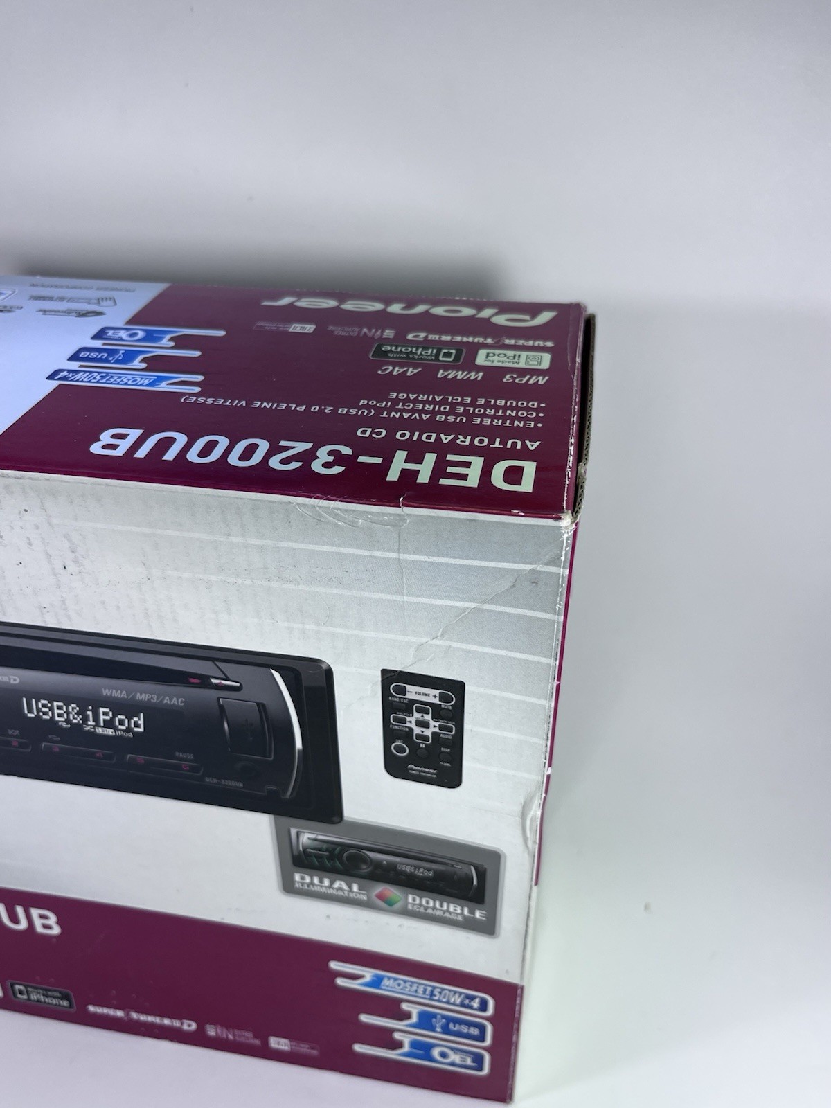 Pioneer DEH-3200UB CD Player/USB In Dash Receiver BRAND NEW