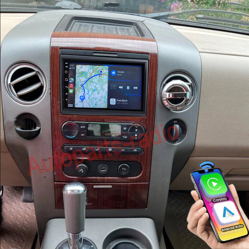 For Ford F-150 2004-2008 Android Auto Apple CarPlay Car Radio GPS Stereo +Camera