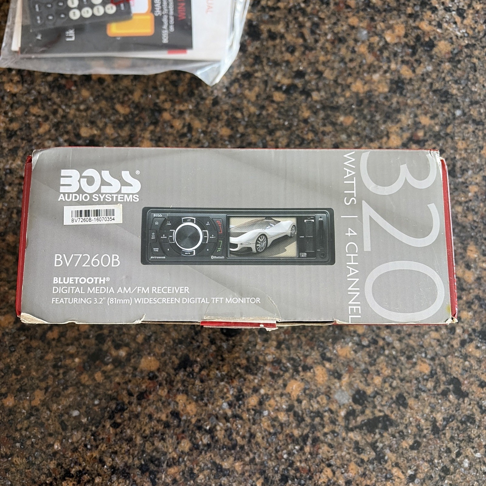 Boss Audio Systems BV260B Open Box Unused