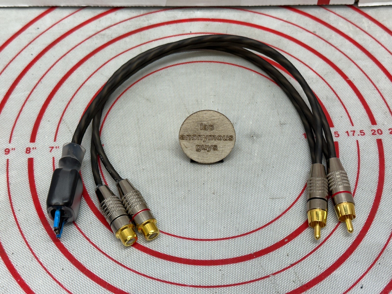 Audio Input Plug High or Low Level Signal for KENWOOD RD-380 Vintage Old School