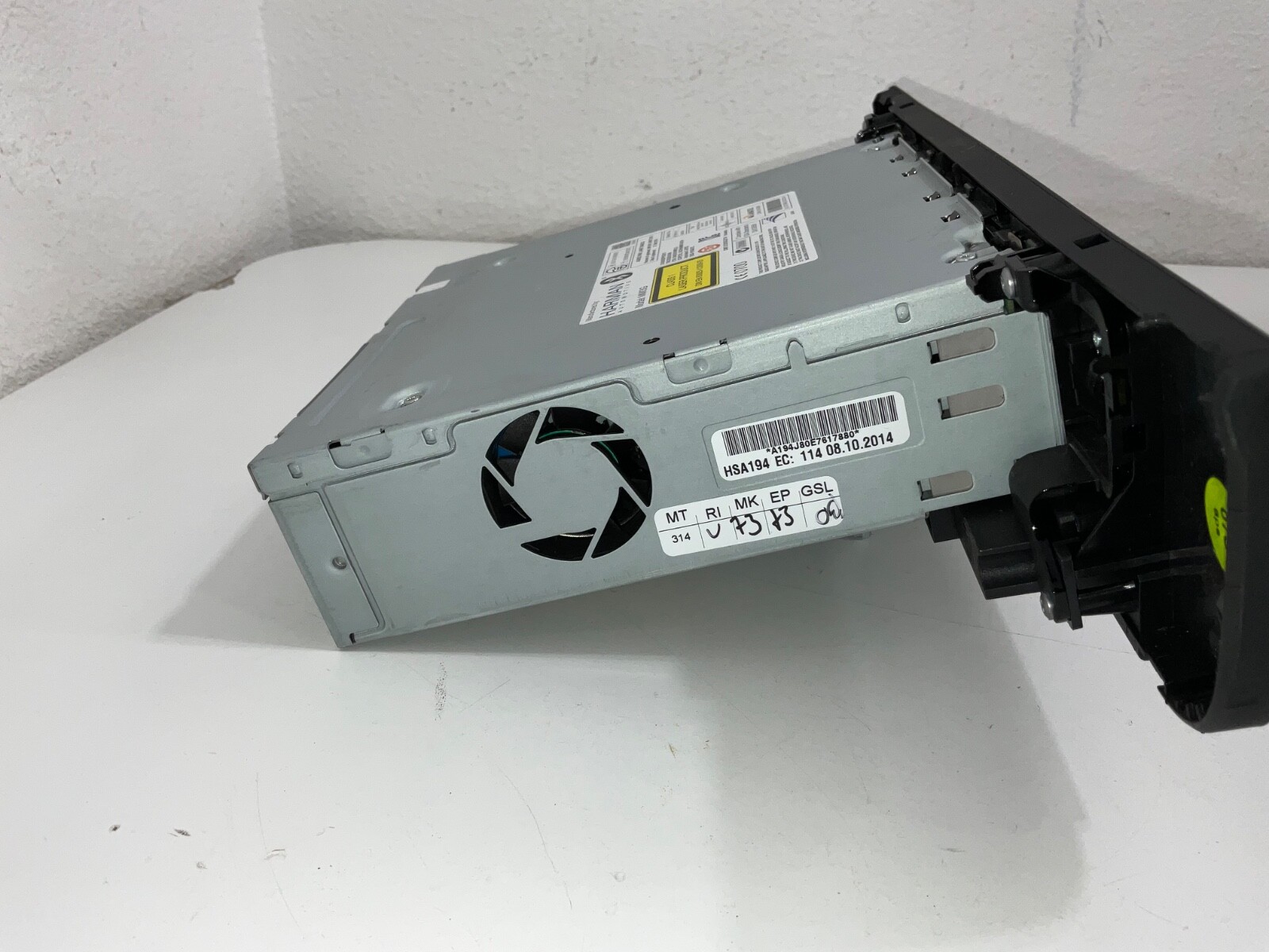 2015 Audi A6 CD PLAYER FM AM Module Control Panel AD100169005 OEM