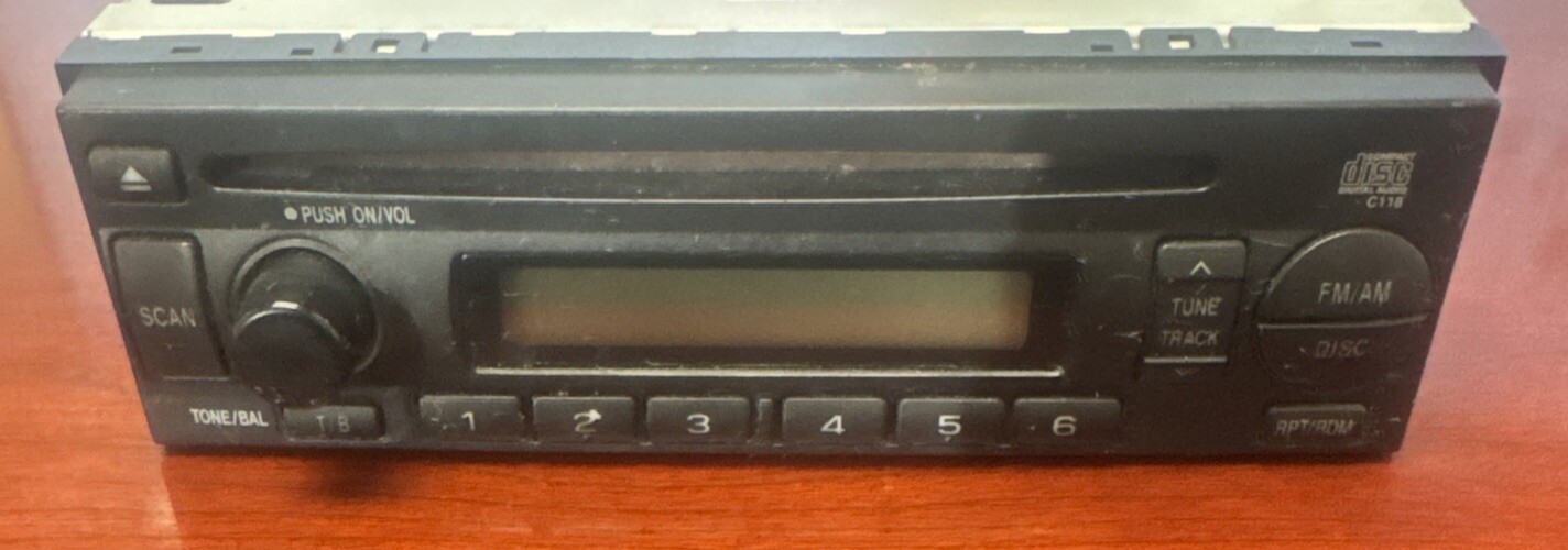 Subaru Clarion PF-2364B-A CD Radio Stereo 12V Am/FM, 2002 286-9542-00