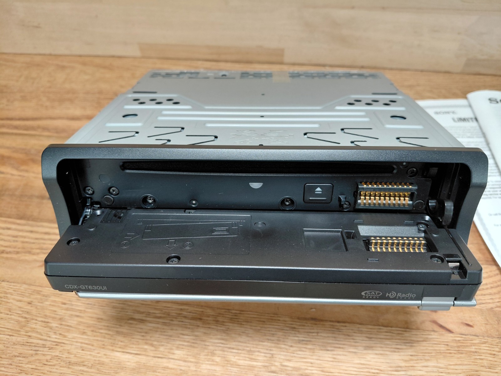 Sony CDX-GT630UI FM/AM Compact Disc Player MP3