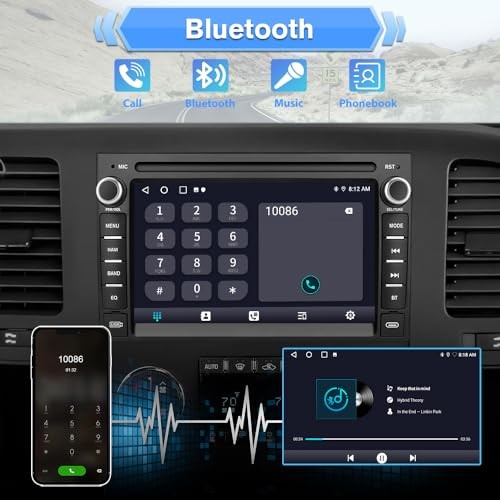 4Core 64GB Car Radio for Chevy Silverado 1500 Tahoe GMC Sierra Acadia 2GB+64GB
