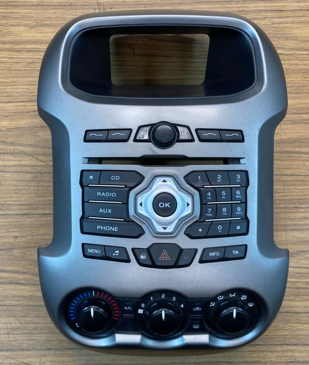Ford Ranger PX1 XL Interior Dash Center ICC Surround + A/C Controls