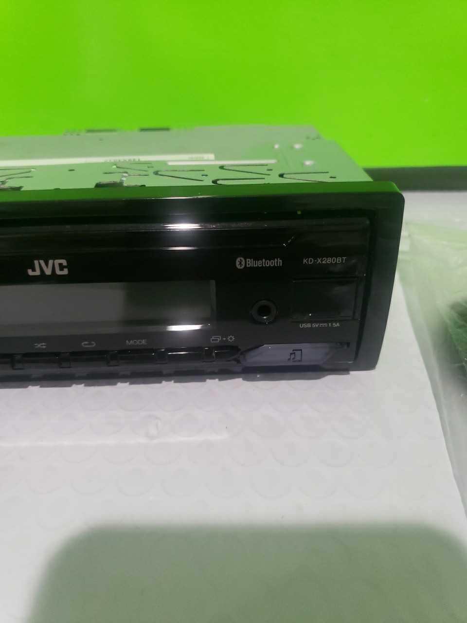 JVC KD-X280BT 1-Din Car Stereo Digital Media Receiver with Bluetooth Open Box