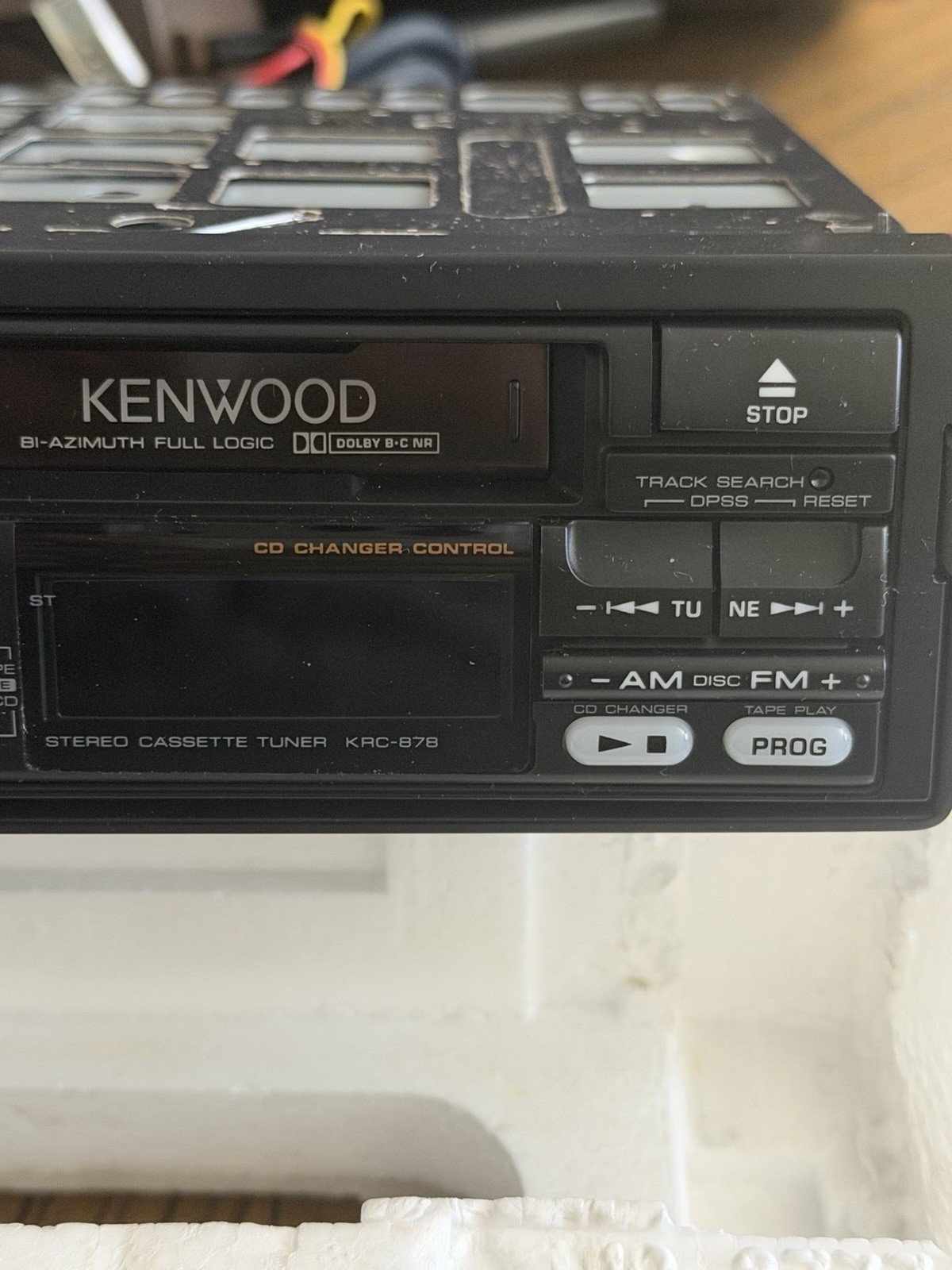 Kenwood KRC-878.Cassettes Withe Box And Manual