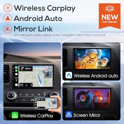 Double Din Car Radio Haudio 10.1 Inch 2GB 64GB CarPlay