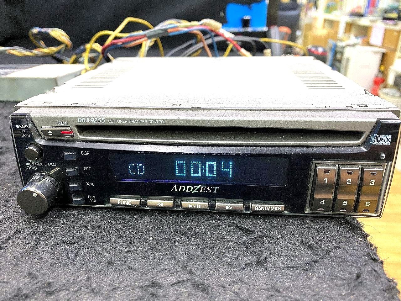 Clarion/ADDZEST DRX9255 Car Stereo Receiver Tested Working CD w/ Harness