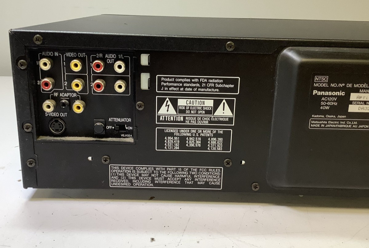 Panasonic LX-K700U Multi Laser Disc Movie Karaoke Player Auto Reverse, X1C