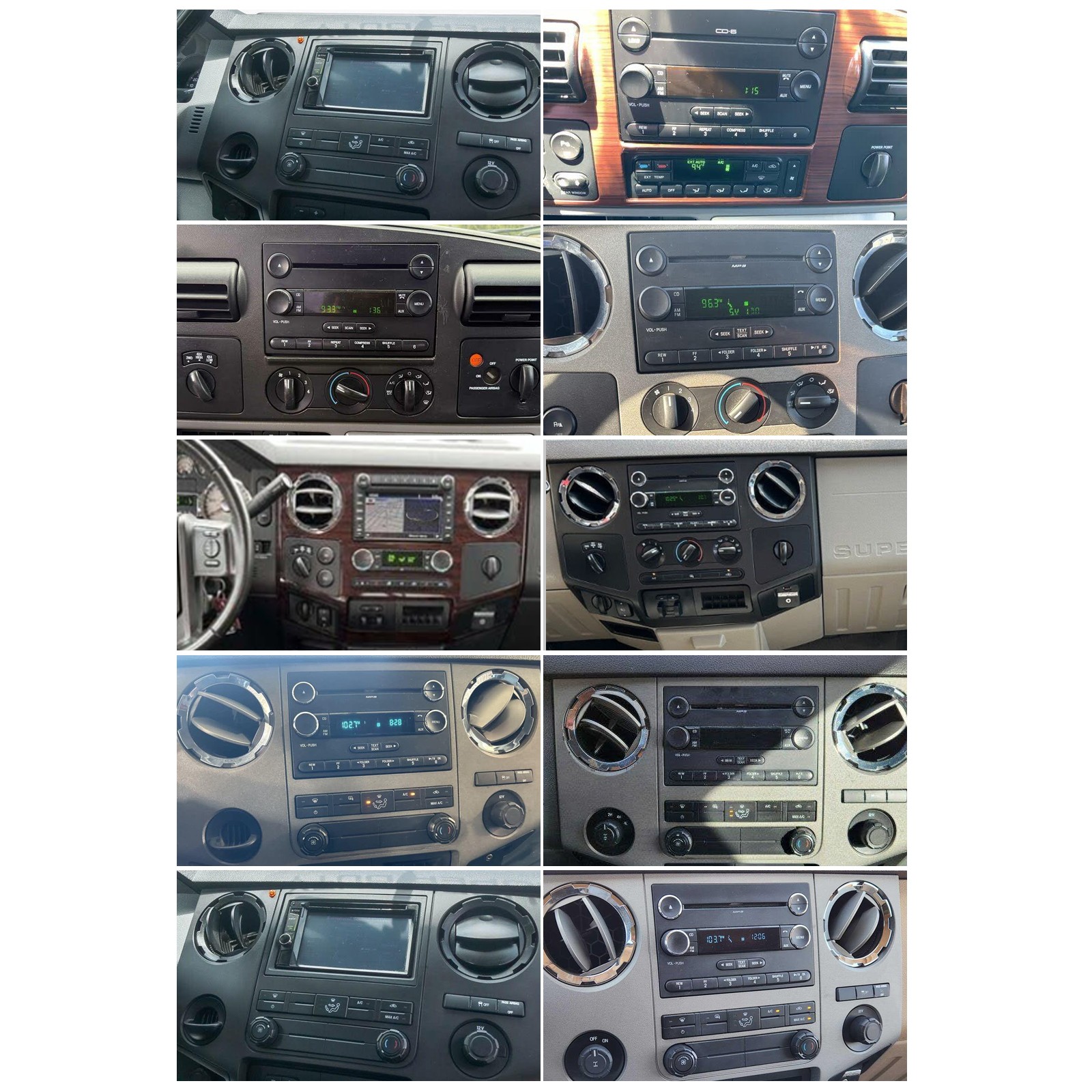 7″ Android 13.0 Carplay Car Stereo Radio 2+32G GPS Navi For Ford F250 2004-2014
