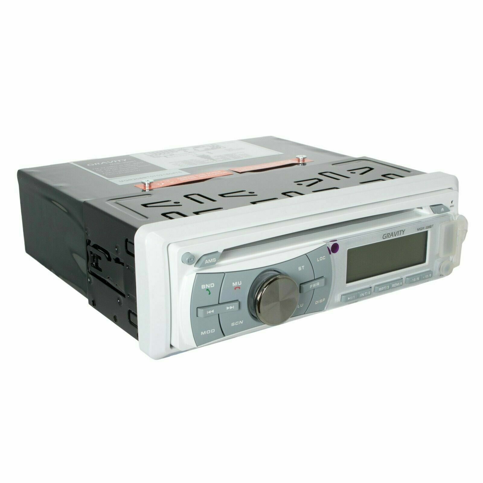 Gravity Marine Boat CD Player Bluetooth AM FM Receiver w/USB/Android/iPhone