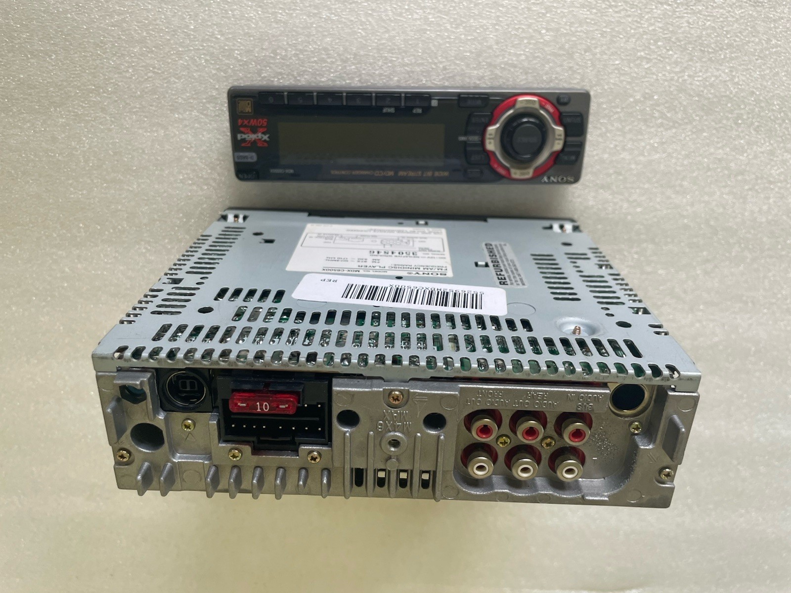 Sony Mini Disk Player MDX-C6500X Car Stereo MD Changer Controls