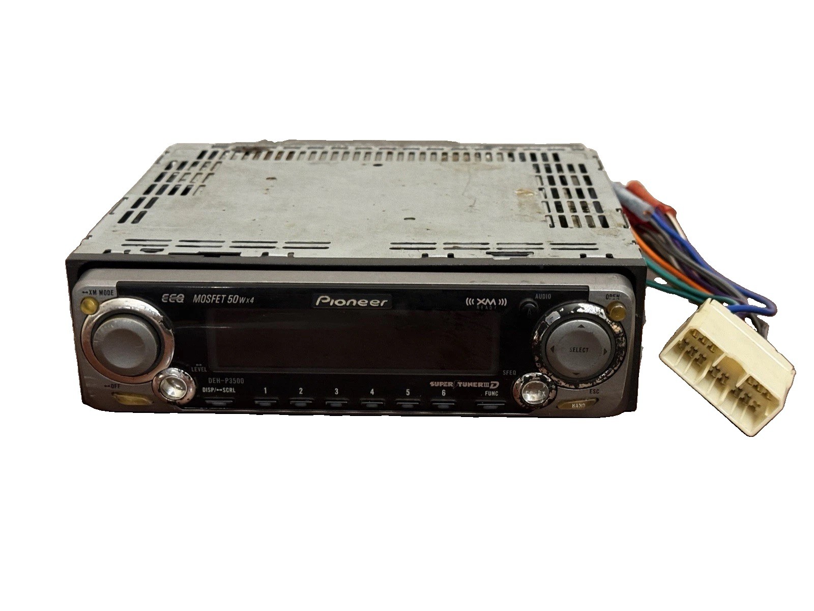 Pioneer DEH-P3500 October 2003 Mosfet 50 Wx4 Car Stereo CD Player