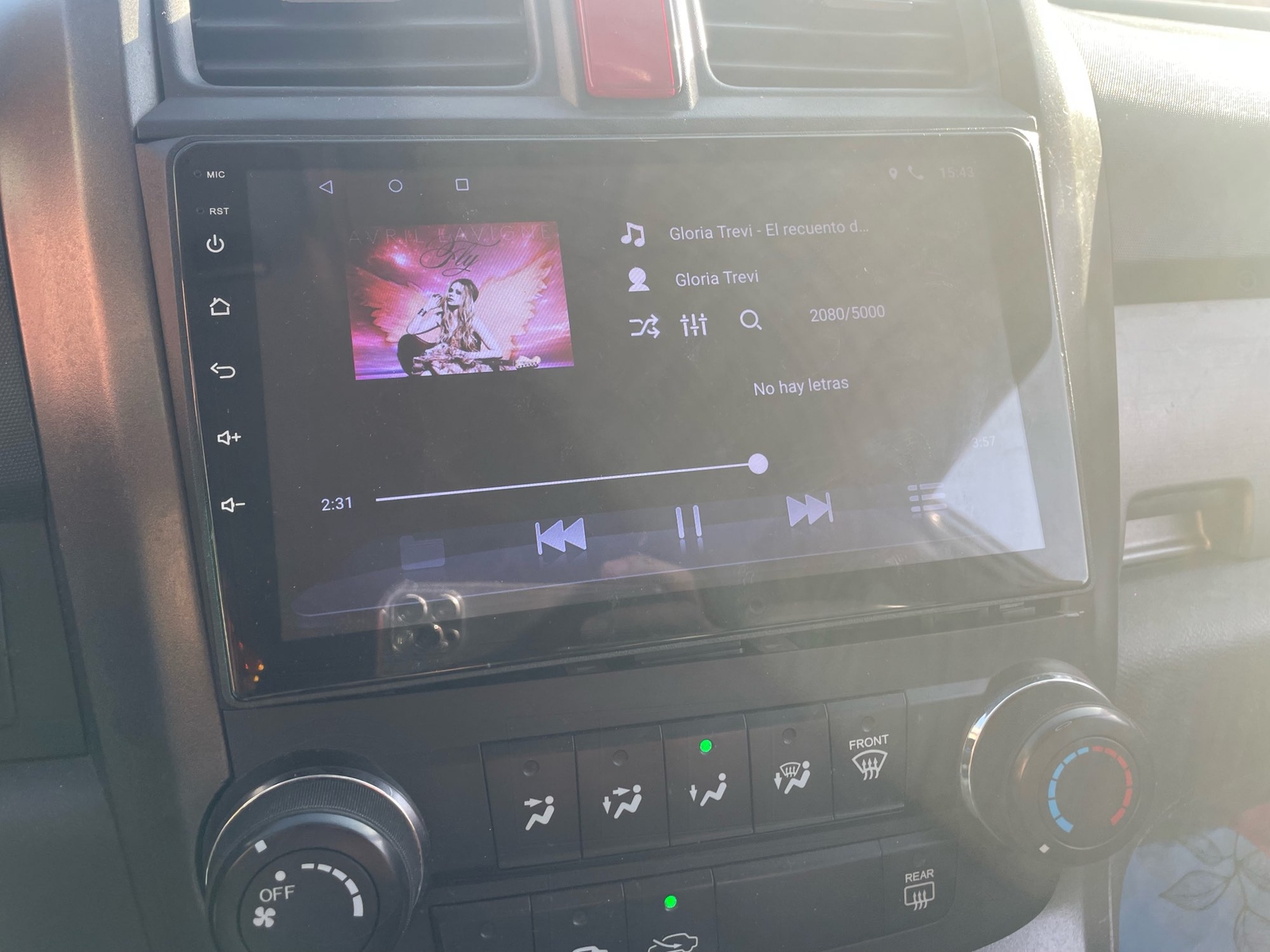 For Honda CRV CR-V 2007-2011 Android 13 Car Stereo Bluetooth Radio WIFI RDS CAM