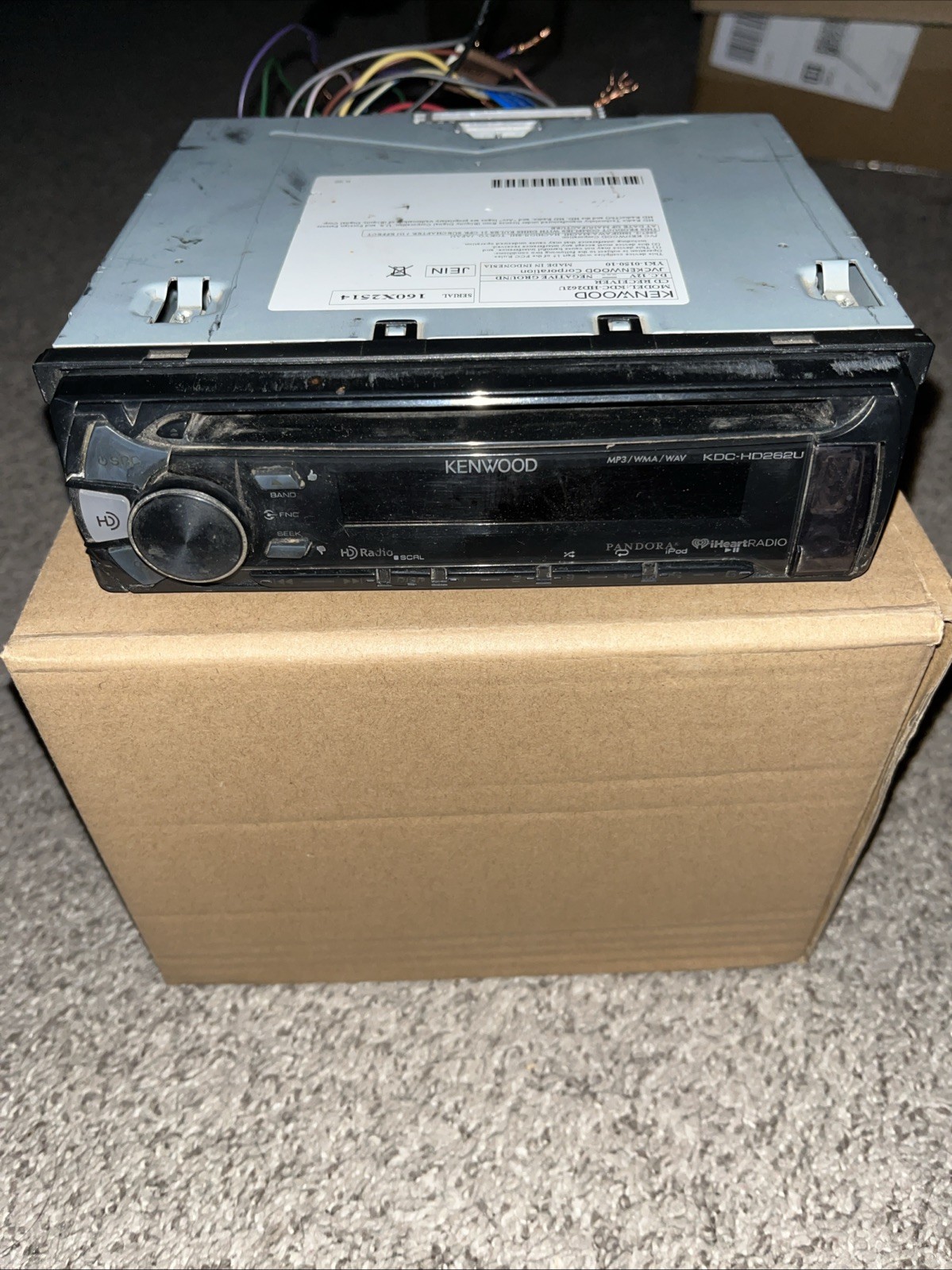 Kenwood “KDC-HD262U” CD Android HD Radio USB Interface MP3 AM/FM AUX