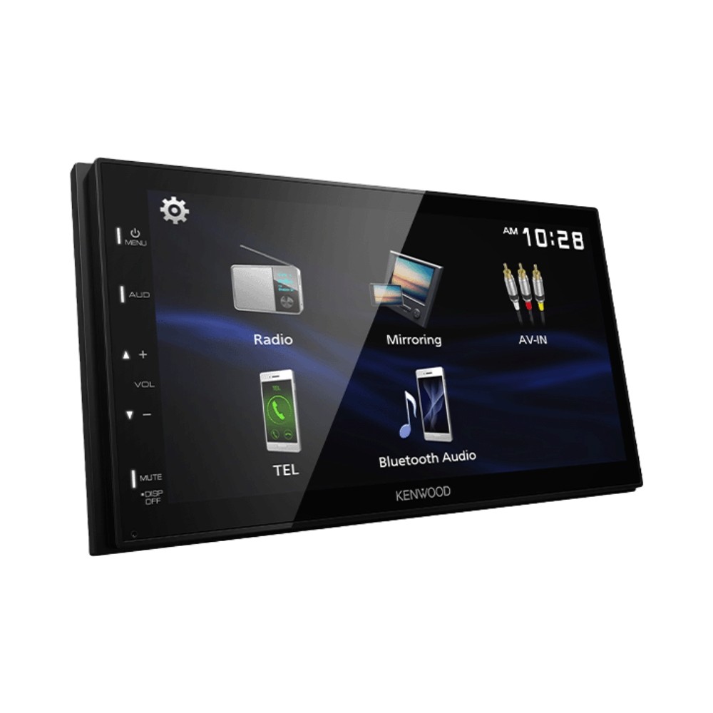 Kenwood DMX129BT 6.8″” Multimedia Receiver w/ CMOS-230LP1 Universal Backup